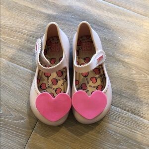 ⭐️ 2/$30 ⭐️Nina Kids Pink Heart Dress Shoes